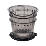 Grey/Black Nutri-Max Cold Press Juicer Ice Cream Strainer_1