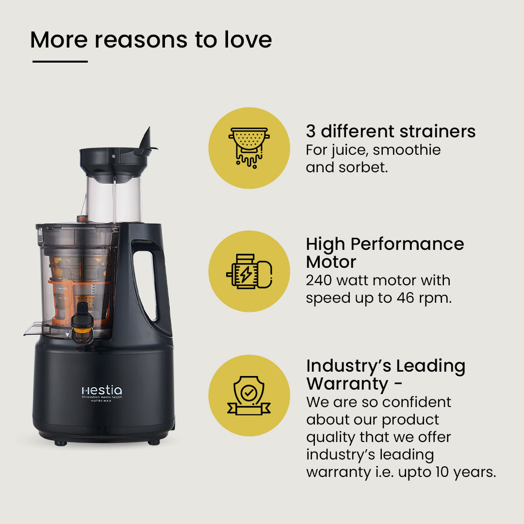 Nutri-Max Cold Press Juicer (Black)_4