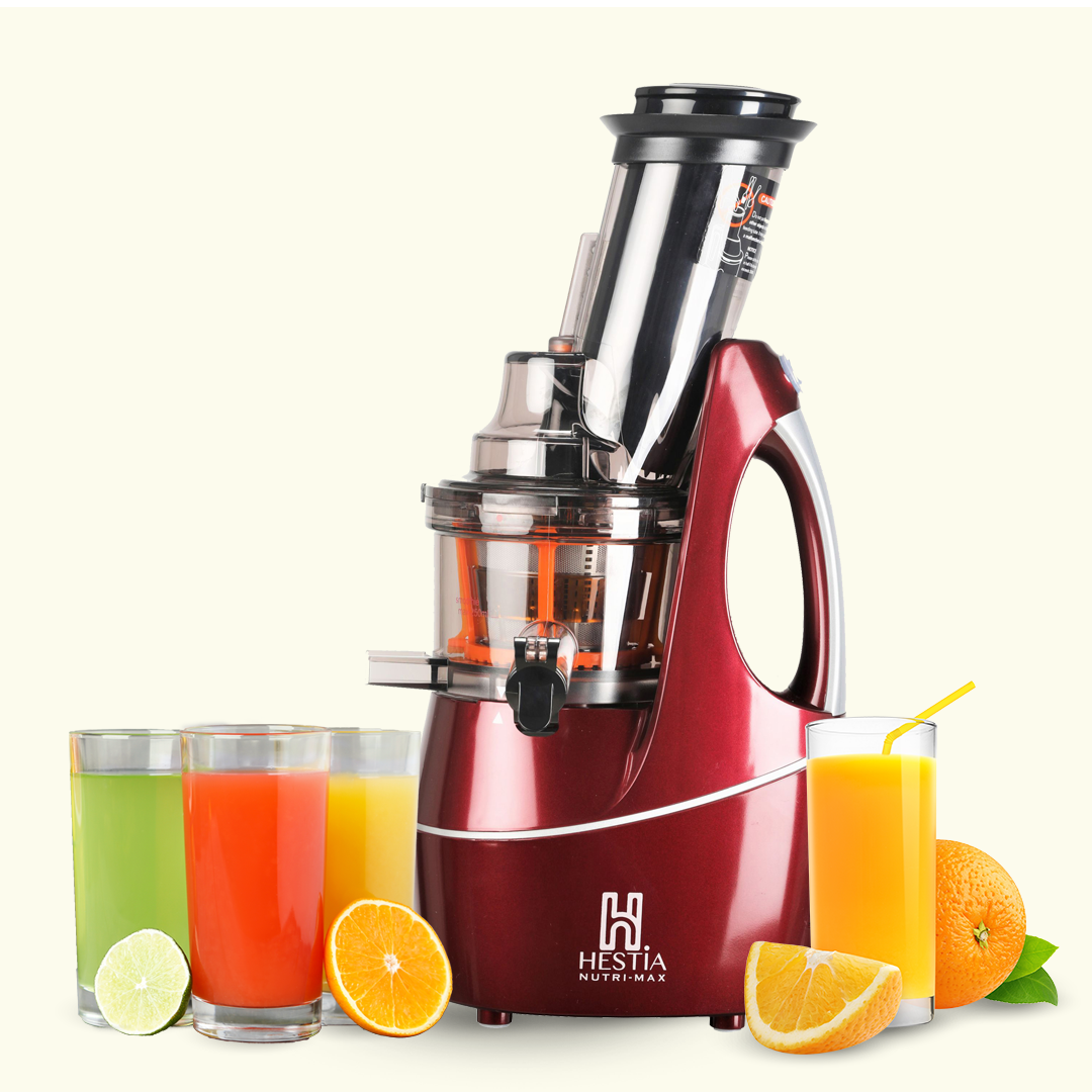 Buy Nutri Max Cold Press Juicer Wine Red Online Hestia